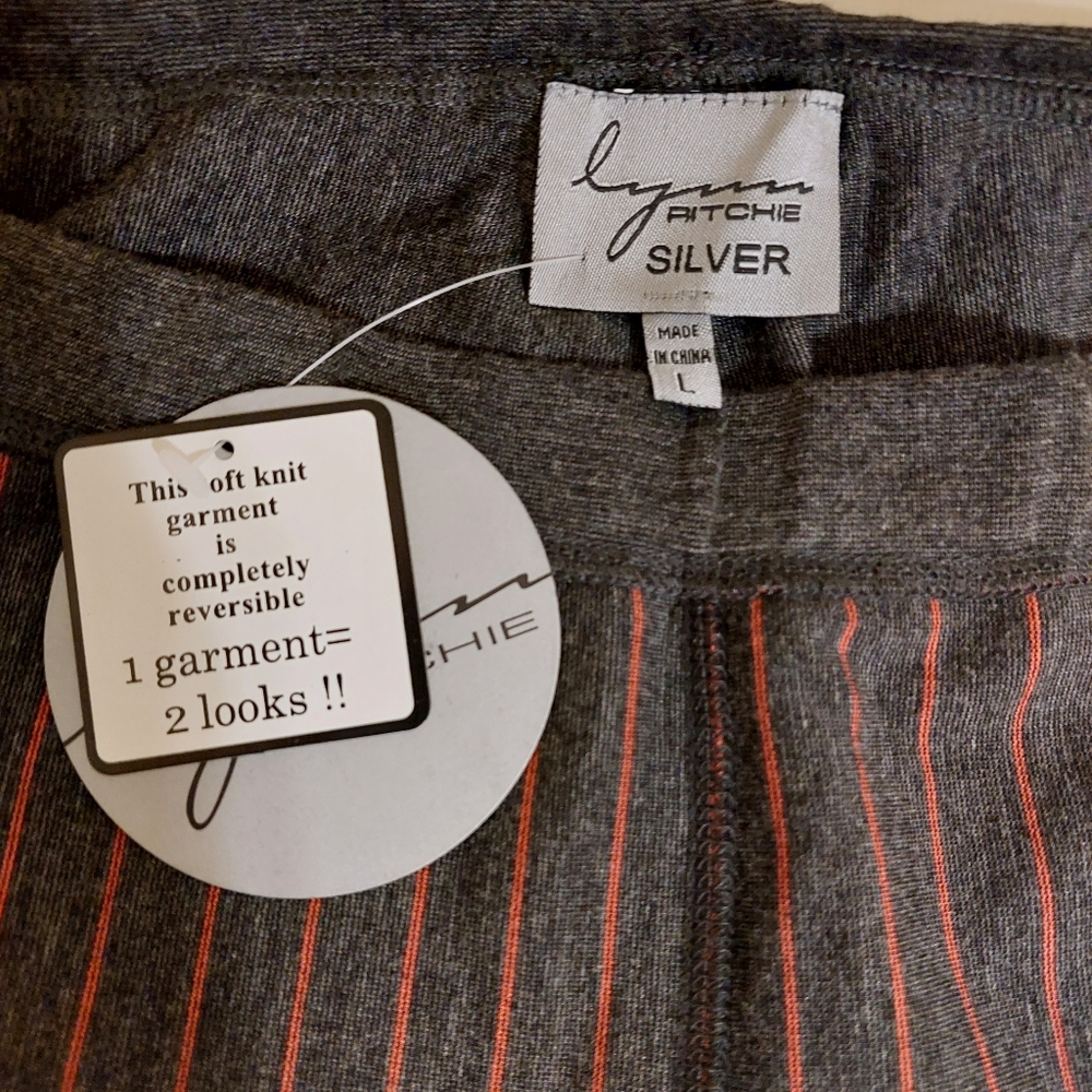 Grey Leggings by Lynn Ritchie Reversible - Picture 4 of 8
